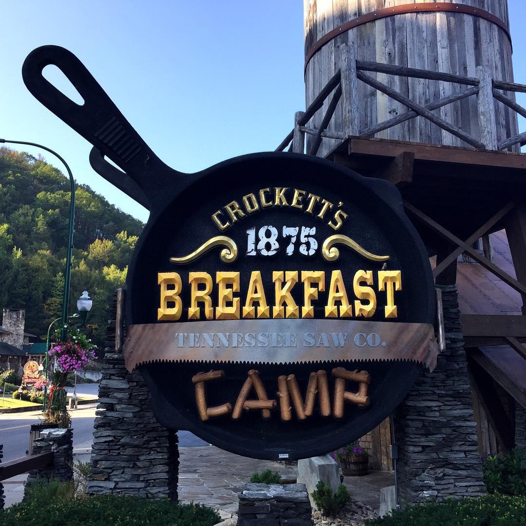 Gatlinburg Restaurants - Crockett’s 1875 Breakfast Camp - Original Photo