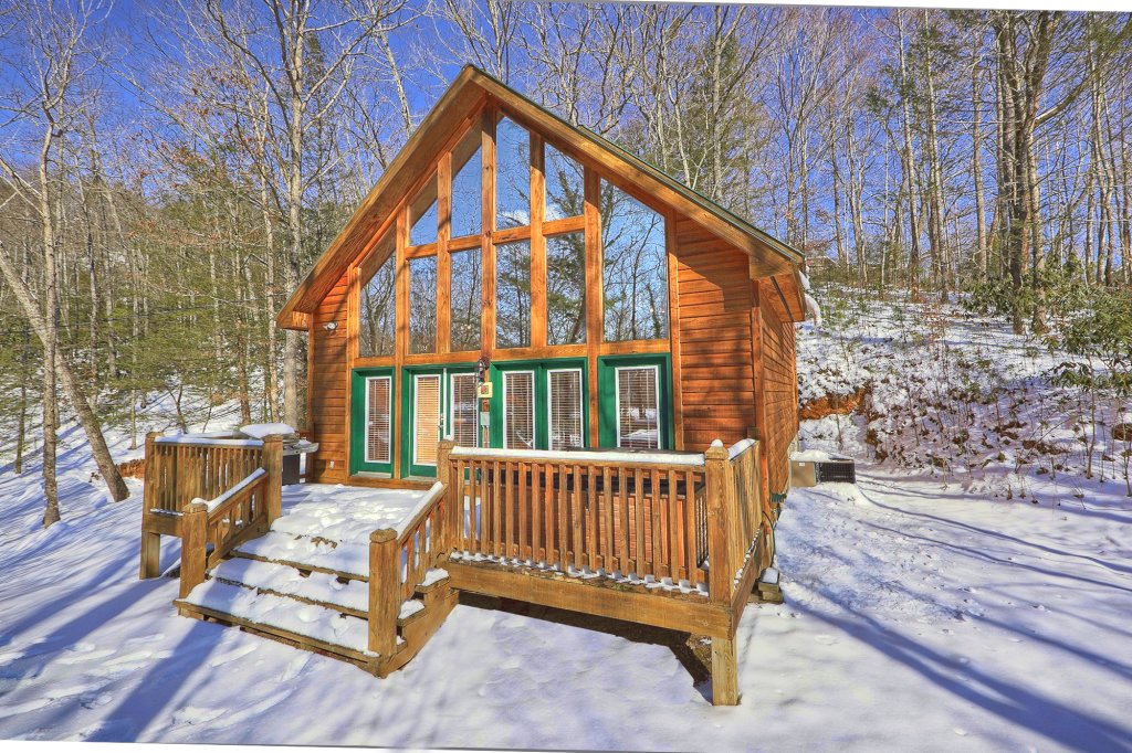 Smoky Mountain Romance Cabin In Gatlinburg W 1 Br Sleeps4