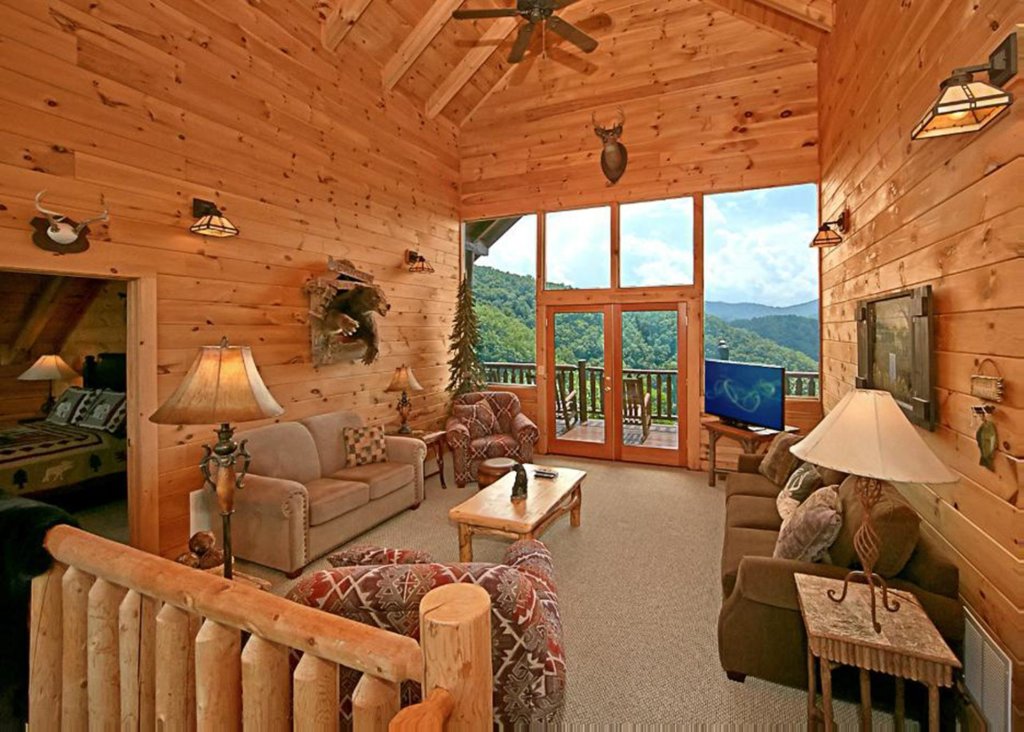 Above It All 38 Cabin In Sevierville W 2 Br Sleeps6